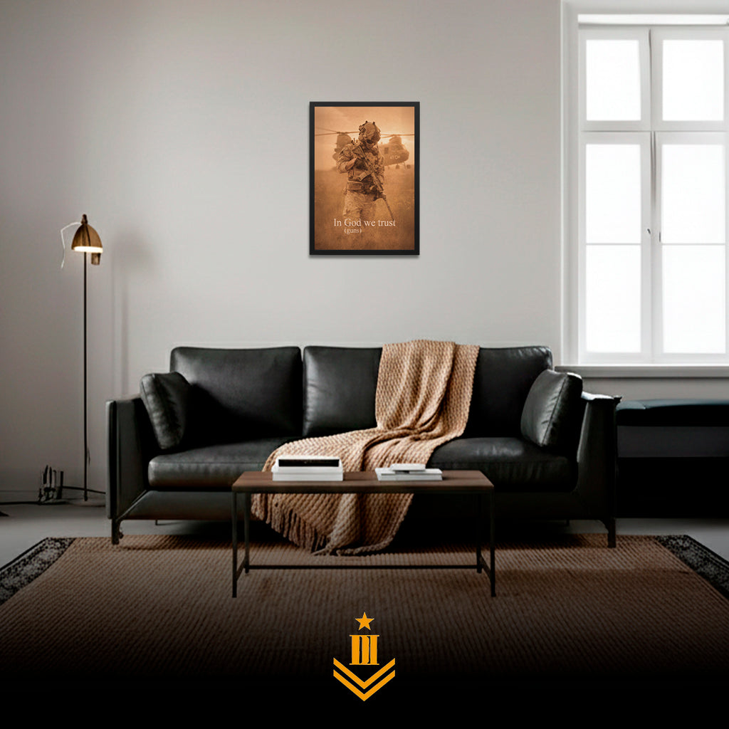 IN GOD WE TRUST (GUNS) | PÓSTER