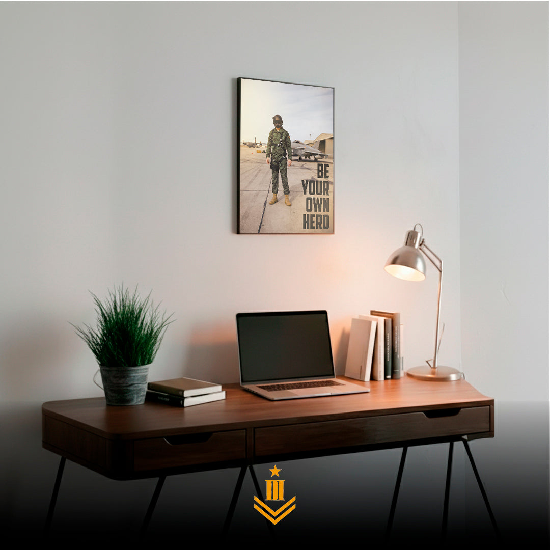 BE YOUR OWN HERO | PÓSTER
