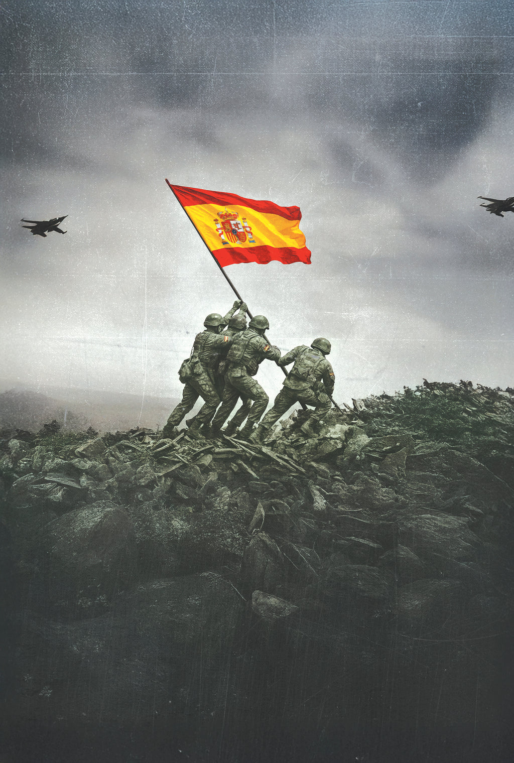 RESISTENCIA POR ESPAÑA | PÓSTER