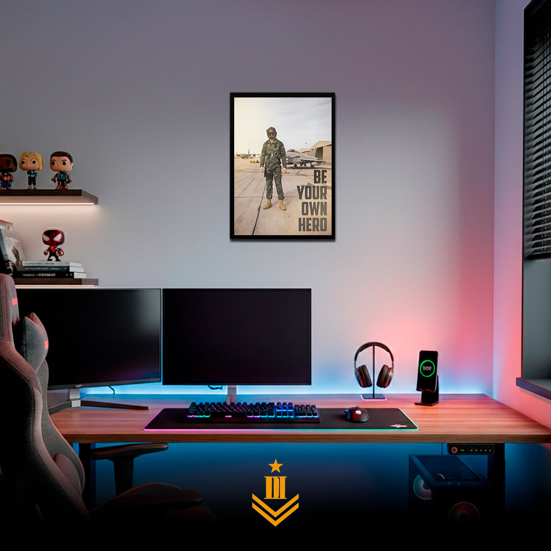 BE YOUR OWN HERO | PÓSTER