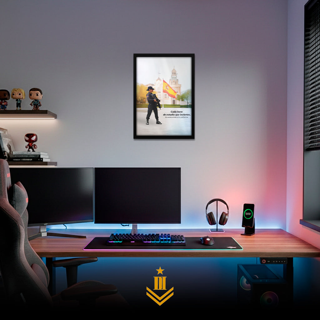 MOTIVACIÓN POLICÍA MUJER | PÓSTER