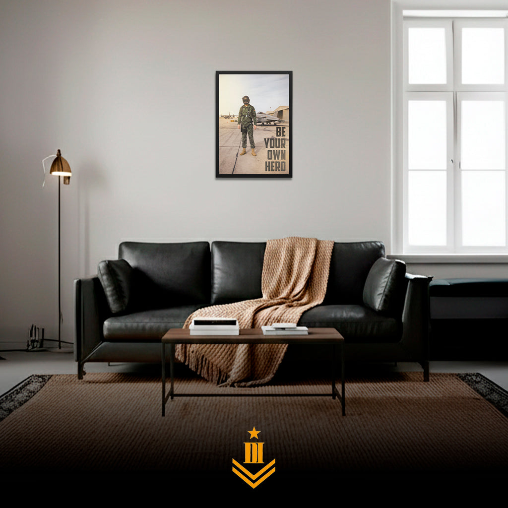 BE YOUR OWN HERO | PÓSTER