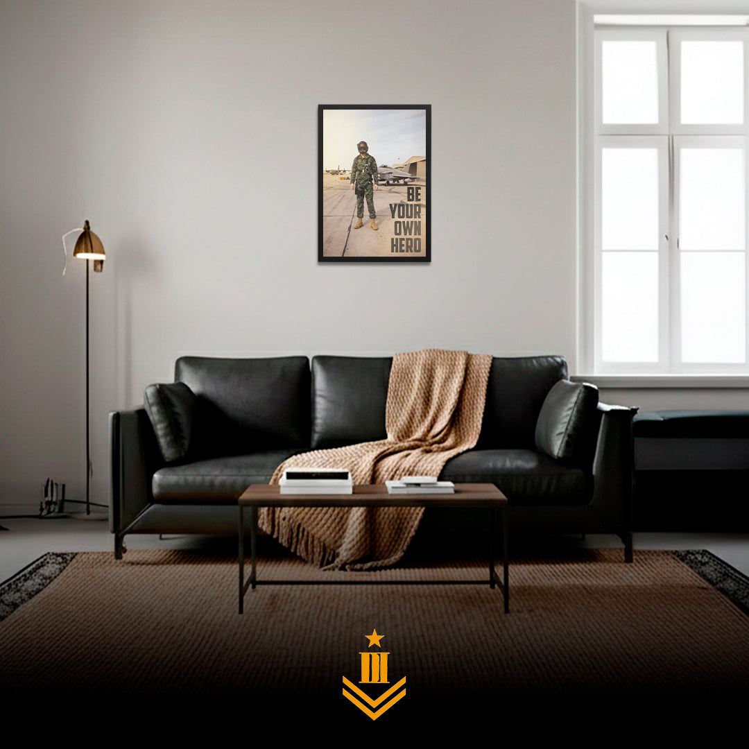 BE YOUR OWN HERO | PÓSTER