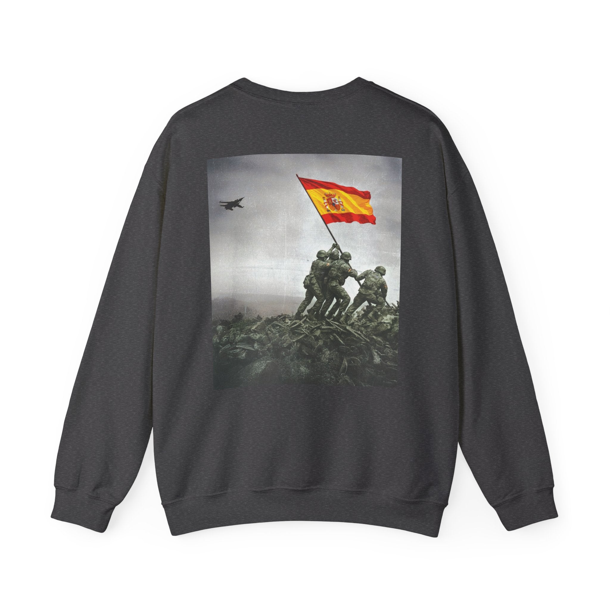 Jersey Soldados izando bandera española