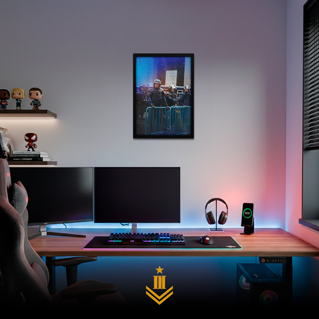 MOTIVACIÓN ANTIDISTURBIOS PN | PÓSTER